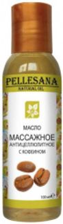 ПЕЛЛЕСАНА масло массажное антицеллюлитное с кофеином 100мл Рино Био