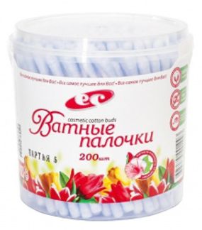 БОНА МЕНТЕ ватные палочки 200 шт. банка Емельянъ Савостинъ