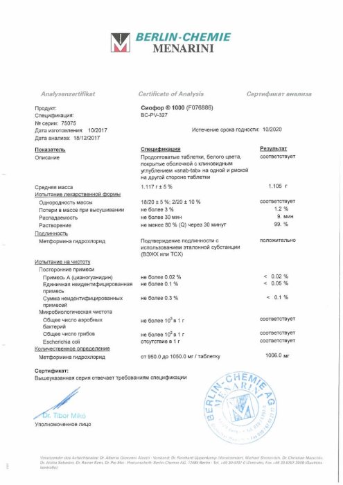 Необходимость получения рецепта