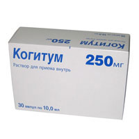 КОГИТУМ 250мг 10мл N30 р-р оральный КОГИТУМ 250мг 10мл N30 р-р оральный