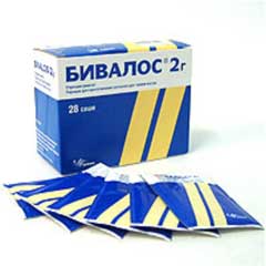 БИВАЛОС 2г N28 порошок д/приготовления суспензии БИВАЛОС 2г N28 порошок д/приготовления суспензии