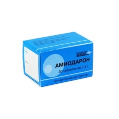 АМИОДАРОН-СЗ 200мг N30 таб. АМИОДАРОН-СЗ 200мг N30 таб.