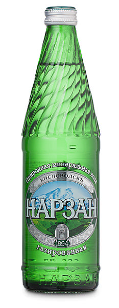 

НАРЗАН вода минеральная газированная Элита 0,5л стекло