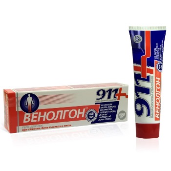 911 ВЕНОЛГОН гель д/ног 100мл 911 ВЕНОЛГОН гель д/ног 100мл