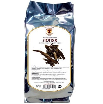 ЛОПУХА КОРЕНЬ 50г ЛОПУХА КОРЕНЬ 50г