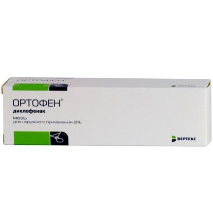 ОРТОФЕН 5% 50г гель ОРТОФЕН 5% 50г гель