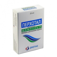 ПЕРХОТАЛ 1% 100мл шампунь ПЕРХОТАЛ 1% 100мл шампунь