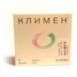 КЛИМЕН N21 таб. покрытые оболочкой КЛИМЕН N21 таб. покрытые оболочкой
