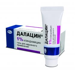 ДАЛАЦИН 1% 30г гель д/наружного применения ДАЛАЦИН 1% 30г гель д/наружного применения