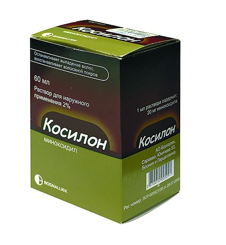 КОСИЛОН 2% 60мл р-р д/наружного применения КОСИЛОН 2% 60мл р-р д/наружного применения