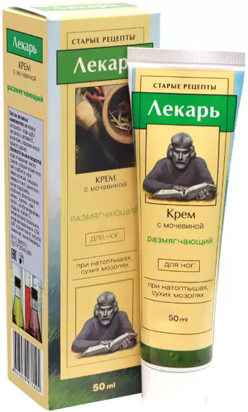 

ЛЕКАРЬ КРЕМ для ног размяг.п/натоптышах 50