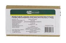 РИБОФЛАВИН МОНОНУКЛЕОТИД 1% 1мл N10 р-р д/инъекций РИБОФЛАВИН МОНОНУКЛЕОТИД 1% 1мл N10 р-р д/инъекций