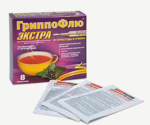 ГРИППОФЛЮ ЭКСТРА N8 порошок д/приготовления р-ра Лимон ГРИППОФЛЮ ЭКСТРА N8 порошок д/приготовления р-ра Лимон