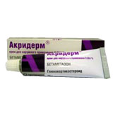 АКРИДЕРМ 0,05% 15г крем д/наружного применения АКРИДЕРМ 0,05% 15г крем д/наружного применения