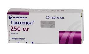 ТРИХОПОЛ 250мг N20 таб. ТРИХОПОЛ 250мг N20 таб.