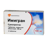 ИМИГРАН 50мг N2 таб. покрытые оболочкой ИМИГРАН 50мг N2 таб. покрытые оболочкой