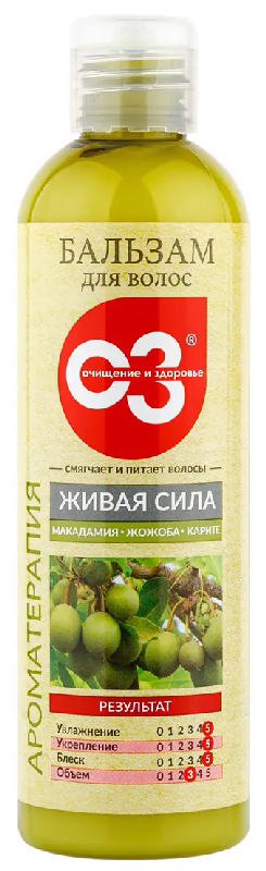 

ЭЛЬФАРМА ОЗ бальзам для волос Живая Сила 250мл