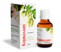 КОРВАЛДИН 25мл капли д/приема внутрь КОРВАЛДИН 25мл капли д/приема внутрь