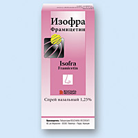 ИЗОФРА 1,25% 15мл спрей назальный ИЗОФРА 1,25% 15мл спрей назальный