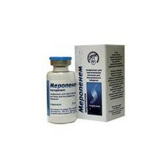 МЕРОПЕНЕМ 1г N1 порошок д/приготовления р-ра д/инъекций МЕРОПЕНЕМ 1г N1 порошок д/приготовления р-ра д/инъекций