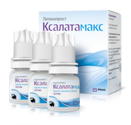 КСАЛАТАМАКС 0,005% 2,5мл N3 капли глазные КСАЛАТАМАКС 0,005% 2,5мл N3 капли глазные