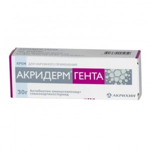 АКРИДЕРМ ГЕНТА 30г крем д/наружного применения АКРИДЕРМ ГЕНТА 30г крем д/наружного применения