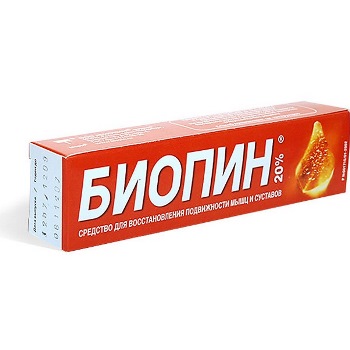БИОПИН 5% 40г мазь д/наружного применения БИОПИН 5% 40г мазь д/наружного применения