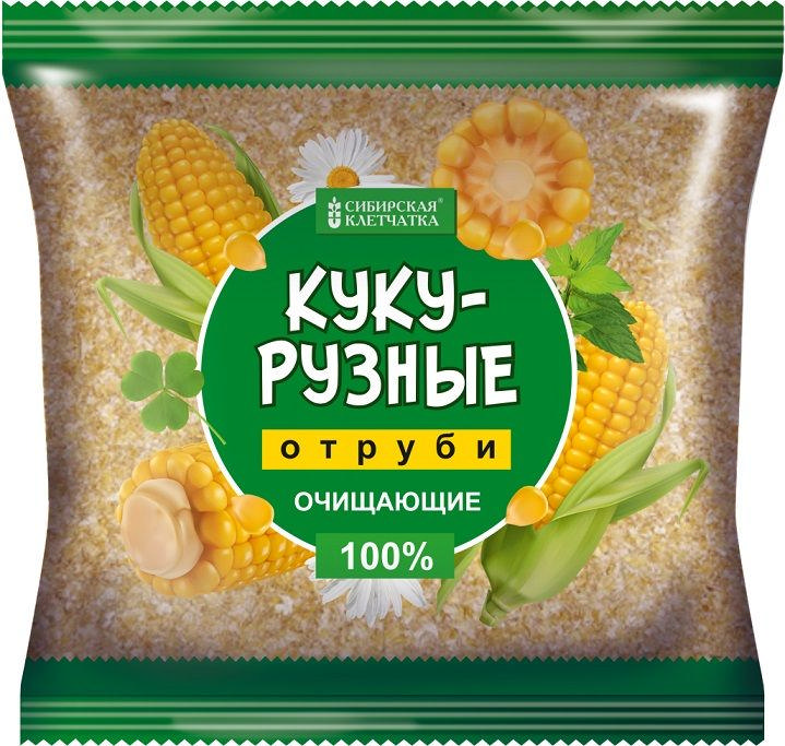 ОТРУБИ СИБИРСКИЕ Кукурузные очищающие 180г