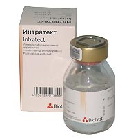 ИНТРАТЕКТ 50мг/мл 50мл N1 р-р д/инфузий ИНТРАТЕКТ 50мг/мл 50мл N1 р-р д/инфузий