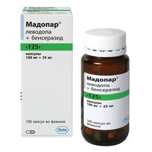 МАДОПАР 125мг N100 капс. МАДОПАР 125мг N100 капс.