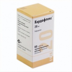 КОРДАФЛЕКС РЕТАРД 20мг N60 таб. КОРДАФЛЕКС РЕТАРД 20мг N60 таб.