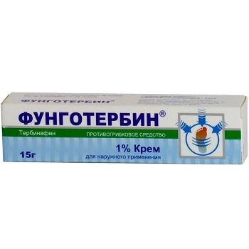 ФУНГОТЕРБИН 1% 15г крем ФУНГОТЕРБИН 1% 15г крем