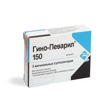 ГИНО-ПЕВАРИЛ 50мг N15 суппозитории ГИНО-ПЕВАРИЛ 50мг N15 суппозитории