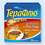 ТЕРАФЛЮ ЭКСТРА N1 порошок Яблоко-Корица (Р) 1/10 ТЕРАФЛЮ ЭКСТРА N1 порошок Яблоко-Корица (Р) 1/10