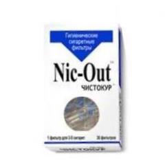 ФИЛЬТР-МУНДШТУК Чистокур Nic-out тонкN30 ФИЛЬТР-МУНДШТУК Чистокур Nic-out тонкN30