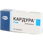 КАРДУРА 4мг N30 таб. КАРДУРА 4мг N30 таб.