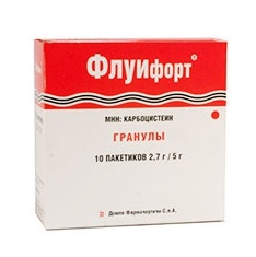 ФЛУИФОРТ 2,7г/5г N10 гранулы ФЛУИФОРТ 2,7г/5г N10 гранулы